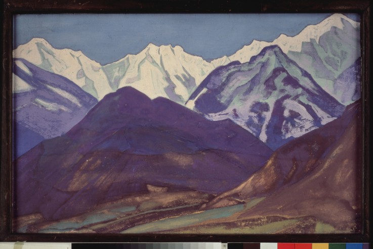The Kulluta (Kullu Valley). India from Nikolai Konstantinow. Roerich