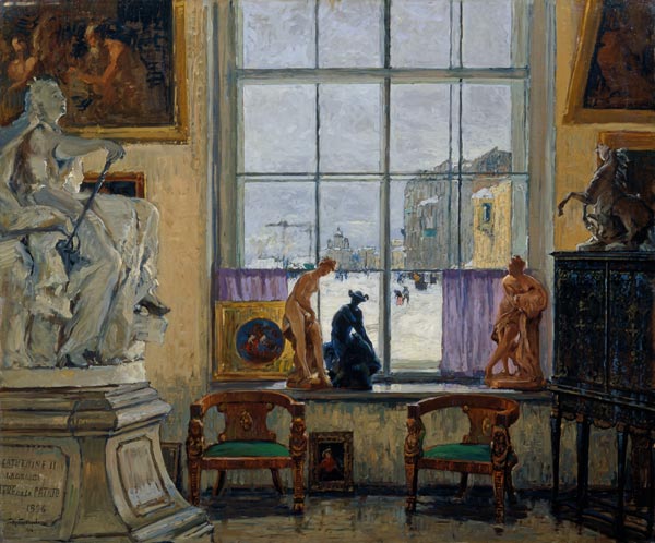 In einem Museum from Nikolai P. Bogdanow-Bjelski