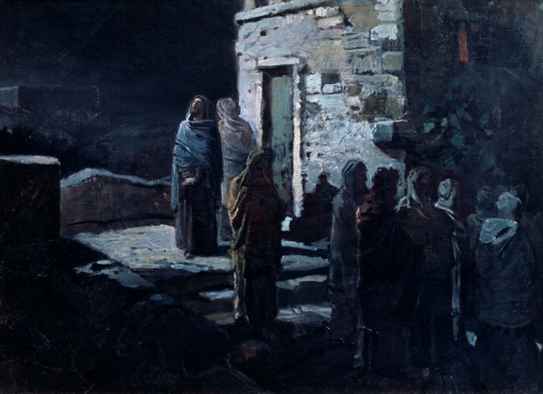 Christ after the Last Supper at Gethsemane from Nikolai Nikolajewitsch Ge