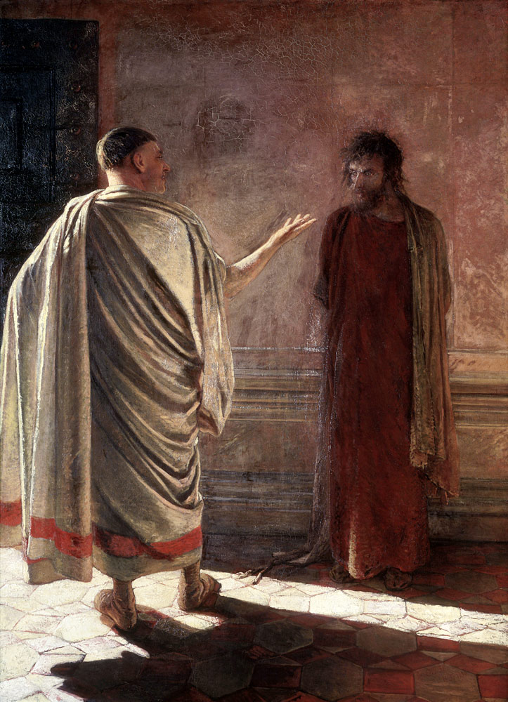 What is Truth? Christ Before Pilate from Nikolai Nikolajewitsch Ge