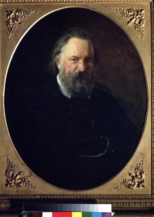 Portrait of the author Alexander Herzen (1812-1870) from Nikolai Nikolajewitsch Ge