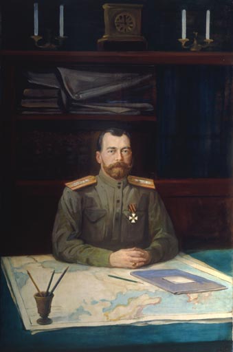 Nikolaus II. von Russland from Nikolaj Schesterikow