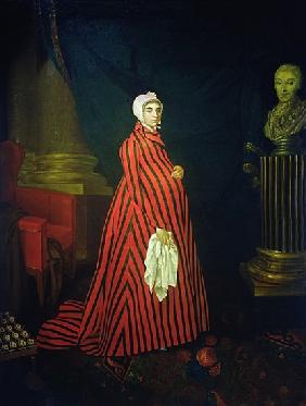 Portrait of the Actress and Singer Praskovya Zemchugova also known as Countess Sheremetyeva