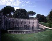 The 'Fontana di Pegaso' (Fountain of Pegasus) designed for Cardinal Giovanni Francesco Gambara by Gi