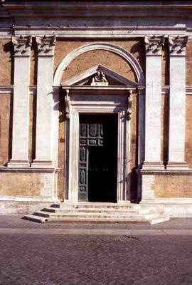 Facade of the Church, designed by Antonio da Sangallo the Younger (1483-1546) 16th century (photo) from 