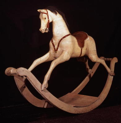 31:Rocking horse, English, 1840 from 