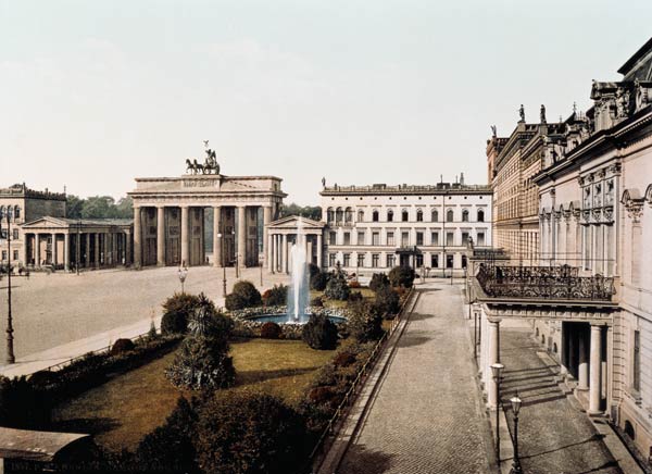 Berlin , Brandenburg Gate from 