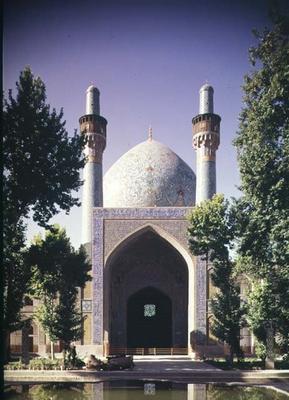 View of the mosque-madrasa constructed under Husayn I (reigned 1694-1722) 1706-14 (photo) (see also from 
