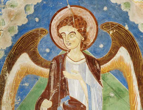 Angel from the east wall from 
