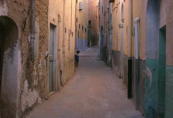 A street in the medina (photo)  from 