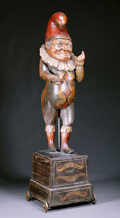 A Carved Cigar Store Figure Of ''Punch'' from 