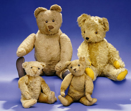 A Collection of Teddy Bears from 
