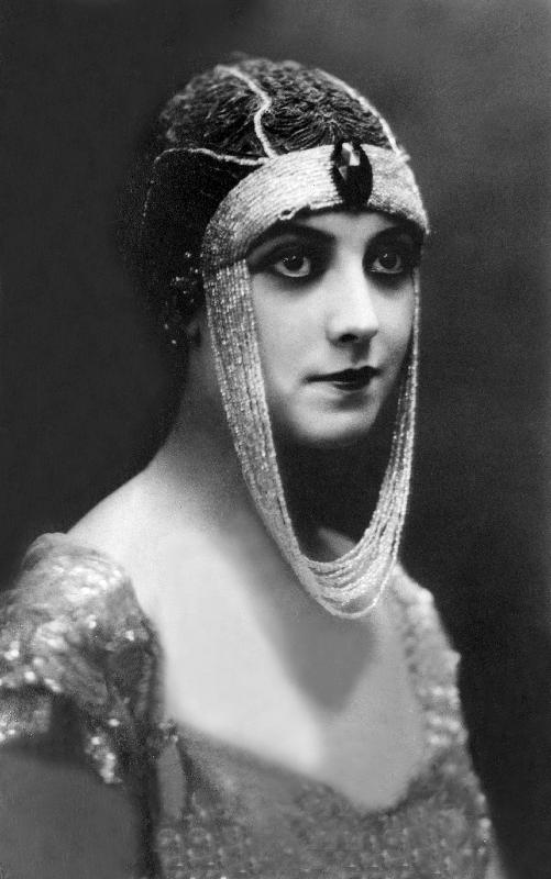 Actress Musidora pseudonym of Jeanne Roques from 