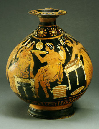 A Large Apulian Red-Figure Askos from 