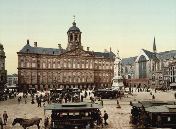 Amsterdam , Dam Square from 