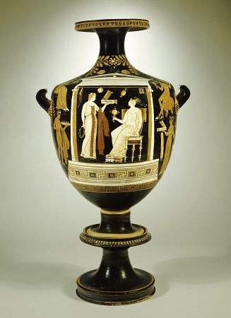 An Apulian Red-Figure Hydria And Stand, Attributed To The Underworld Painter from 