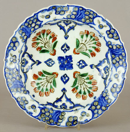 An Iznik Pottery Dish from 