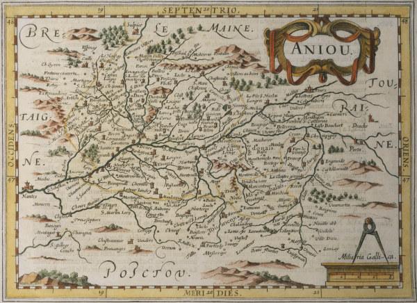 Anjou , Maps from 