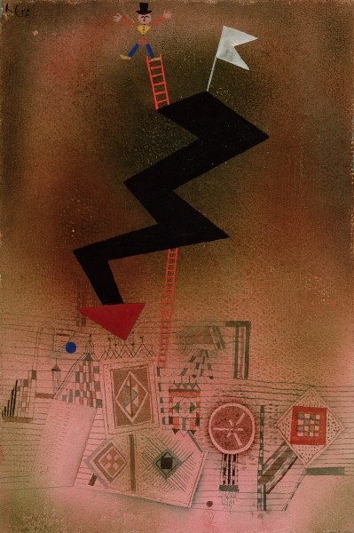 Arrested Lightning, 1927 (no 249) (gouache & w/c on paper on cardboard)  from 