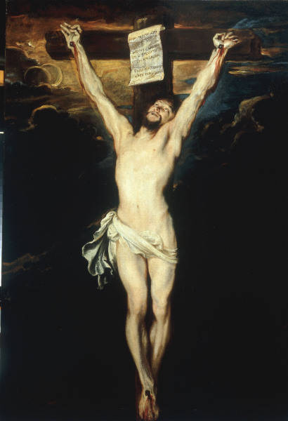 A.van Dyck / Christ on the Cross / Ptg. from 