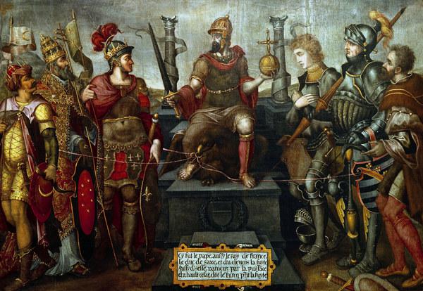 Allegorical Painting , Empire Charles V