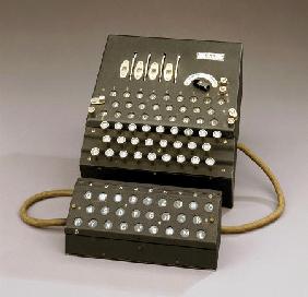 A German Enigma Machine, Numbered 853