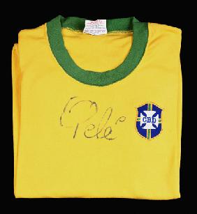A Yellow And Green Brazil International Short-Sleeved Shirt, No