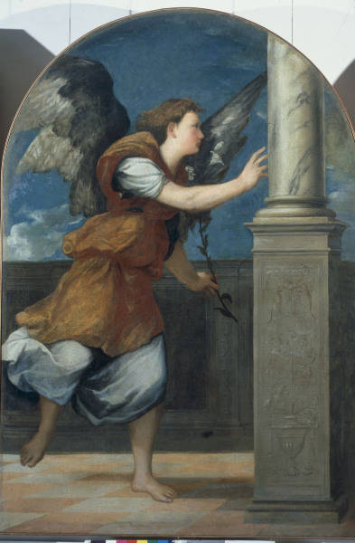 Bonifazio Veronese/Angel of Annunciation from 
