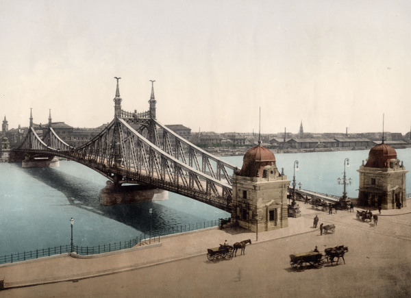 Budapest, Franz-Joseph Bridge from 