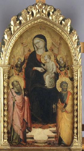 Biccio di Lorenzo /Mary w.Child & Saints