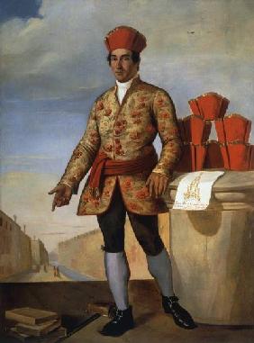 Portr.Silvestro Ferrara / Paint./ 1765