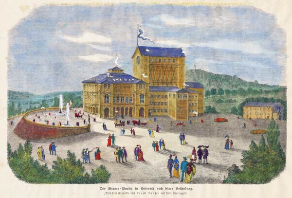 Bayreuth , Festspielhaus from 
