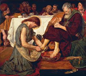 Christ washing Peter’s feet