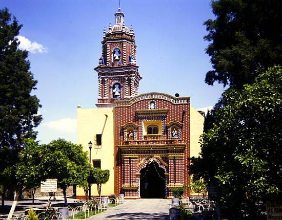 Church of Santa Maria Tonanzintla from 