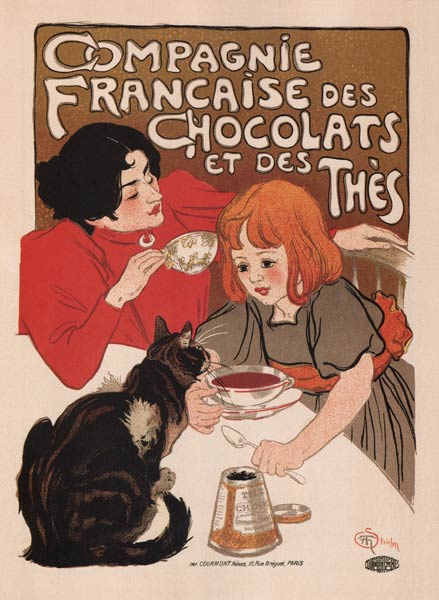 Compagnie Française des Chocolate et des Thés (Poster) from 