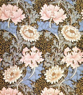 'Chrysanthemum' wallpaper designed by William Morris (1834-96), 1876 from 