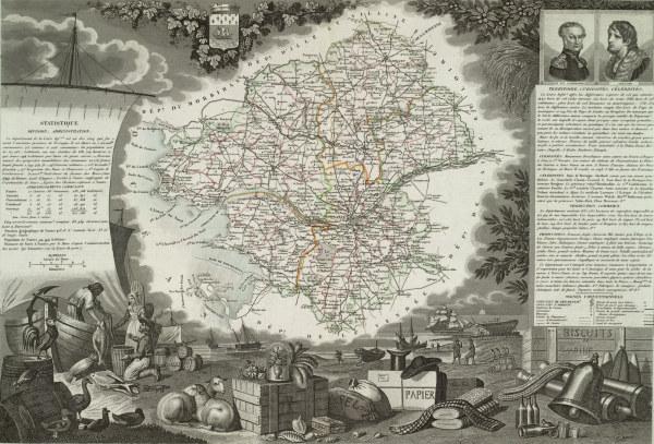 D?Špart.Loire-Inf?Šrieure , Map from 