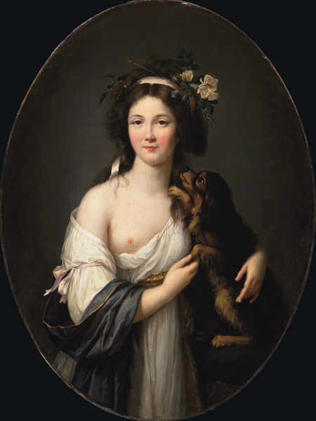 Madame d''Aguesseau /Vigee-Lebrun/ c.1775 from 