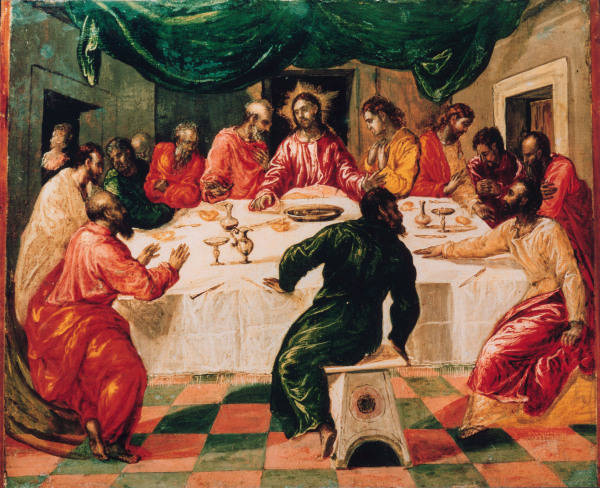 El Greco / Last Supper / c. 1565 from 