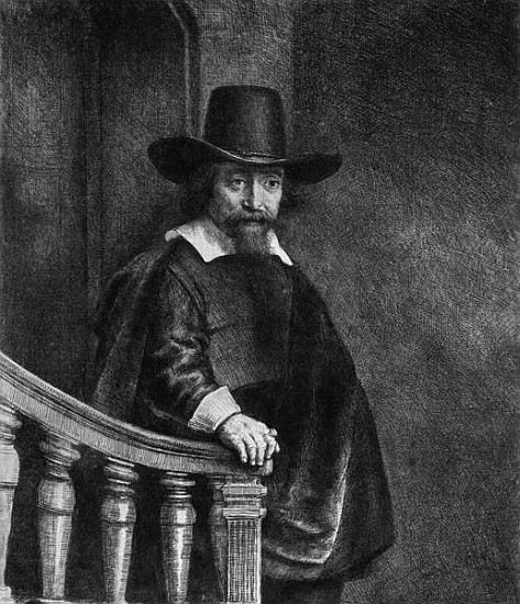 Ephraim Bonus, known as ''The Jew with the Banister'' 1647 from 