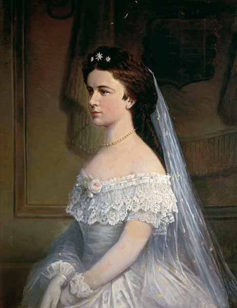 Empress Elisabeth , Portrait from 