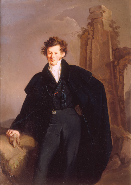 Ferdinand Gropius , Portrait c.1825 from 