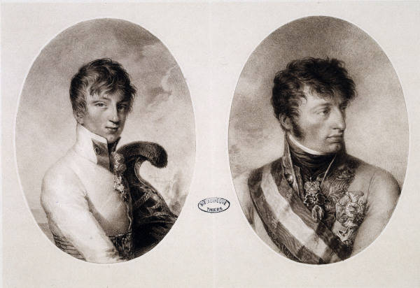 Ferdinand I and Charles of Austria from 