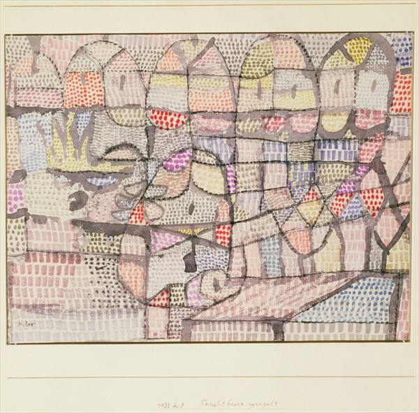 Fertile well Ordered, 1933 (no 28) (w/c on paper on cardboard)  from 