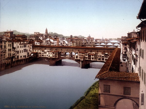 Florence, Ponte Vecchio from 