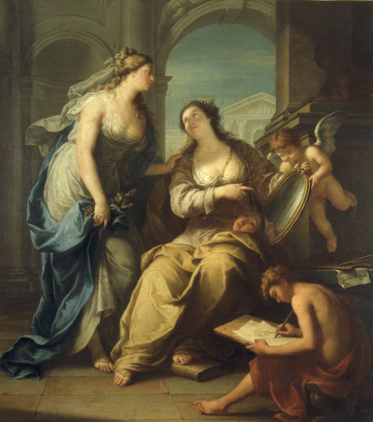 F.Maggiotto / Allegory of Painting /1768 from 