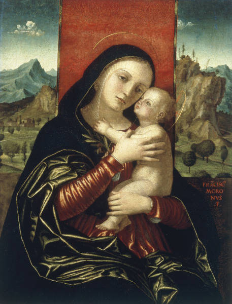 F.Morone / Mary with Child / c.1503 from 