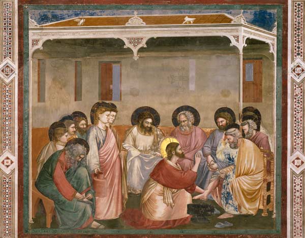 Washing of the Feet / Giotto / 1303/05 from 