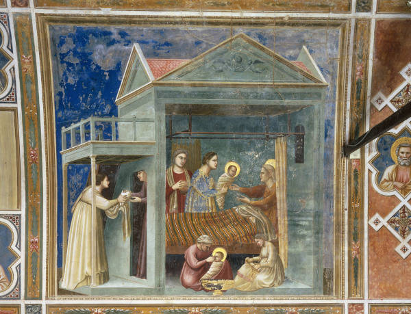 The Birth of Mary / Giotto / c.1303/10 from 