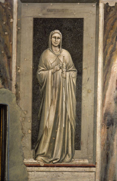 Giotto, La Temperance from 